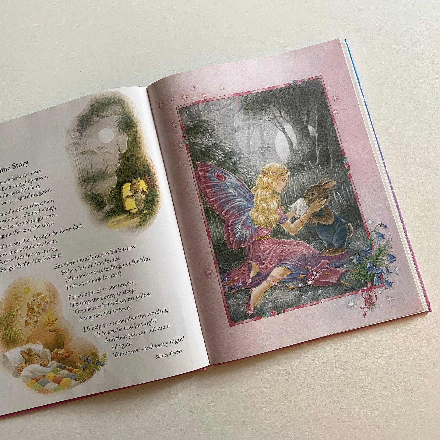 Vintage 2002 Shirley barbers fairy stories book. A4.