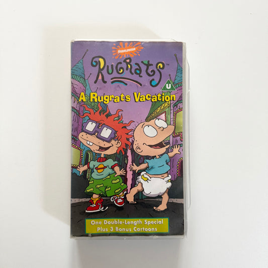 Vintage 1988 Rugrats vhs tape