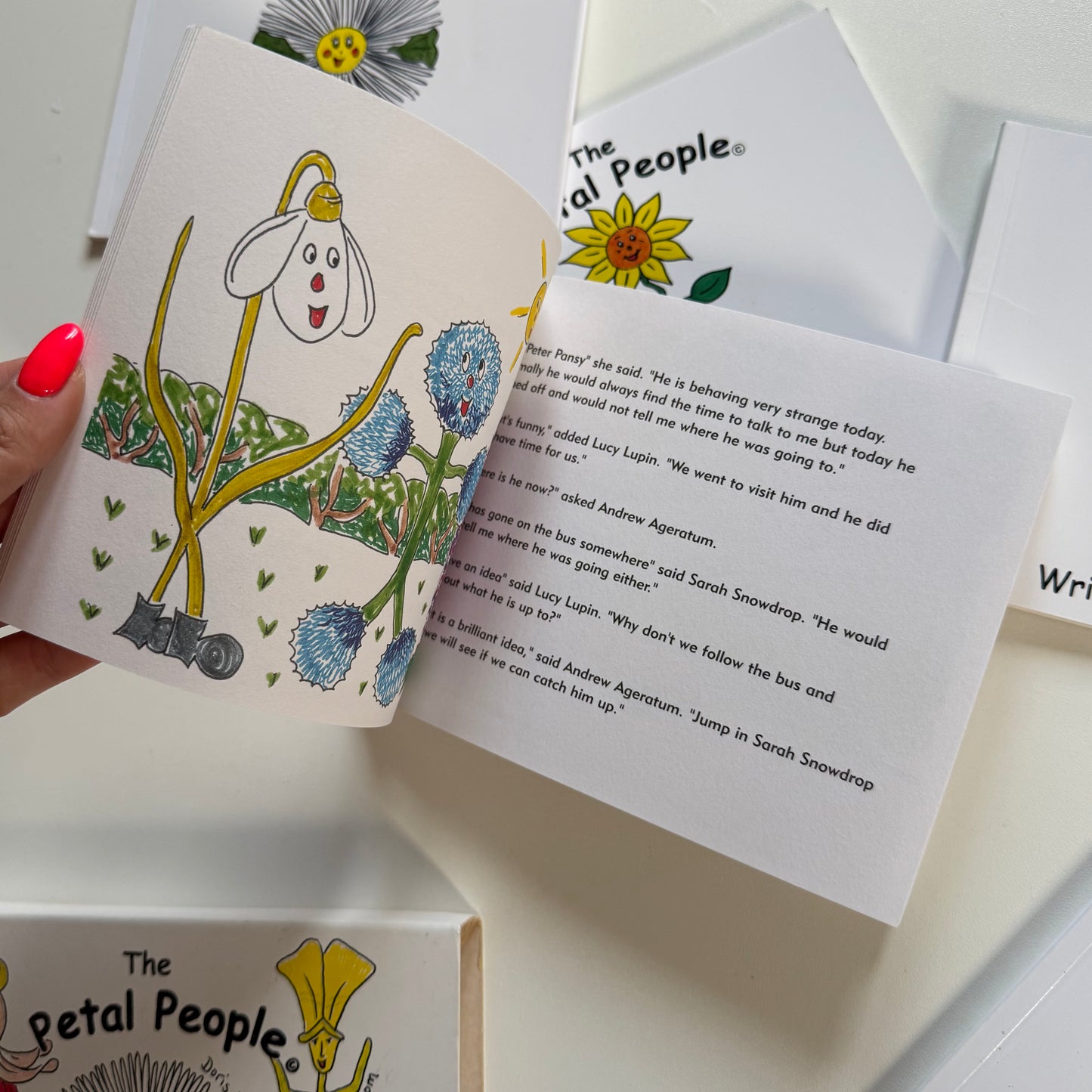 Vintage 1995 ‘ the petal people’ set of books.