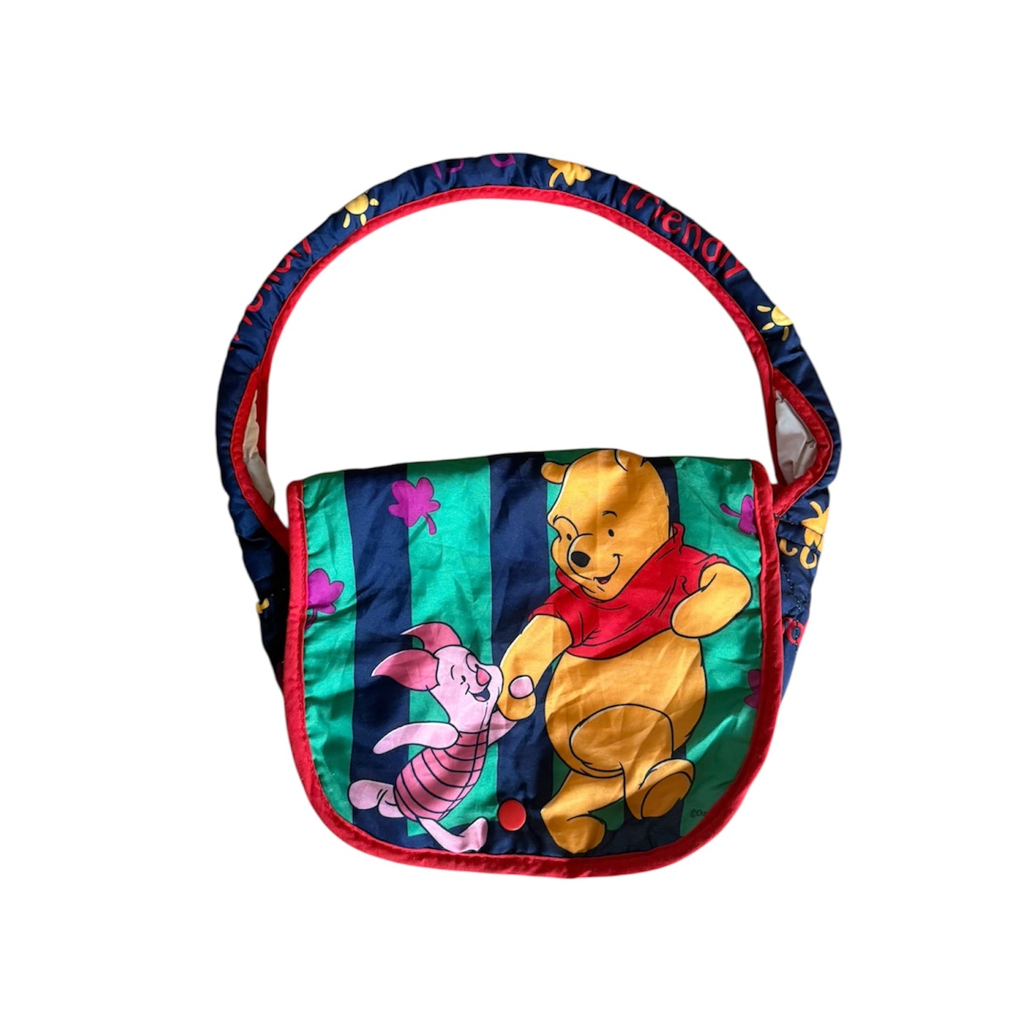 Vintage Winnie the Pooh toy baby bag
