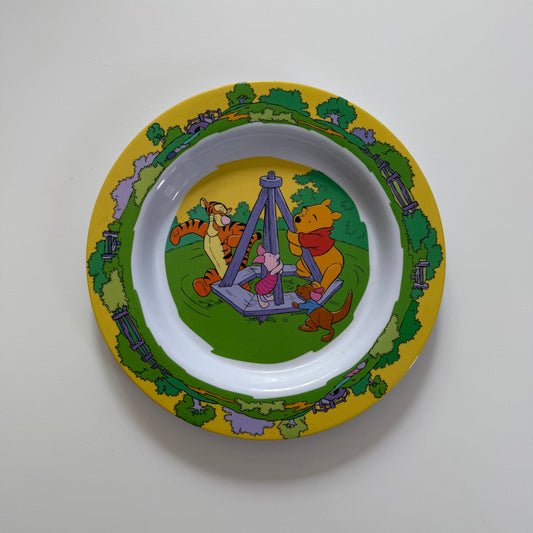 Winnie the Pooh Disney plastic plate
