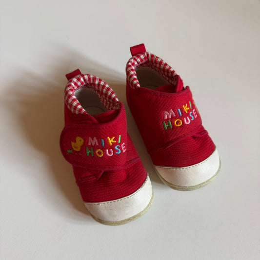 Vintage japanese mikihouse baby shoes. Size 120
