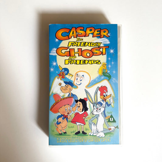 Vintage Casper the ghost & friends vhs tape