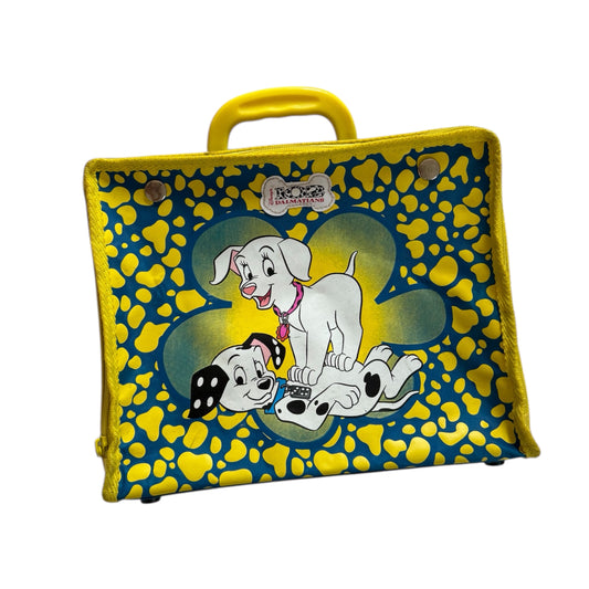 Vintage 102 dalmations suitcase / sleepover bag.
