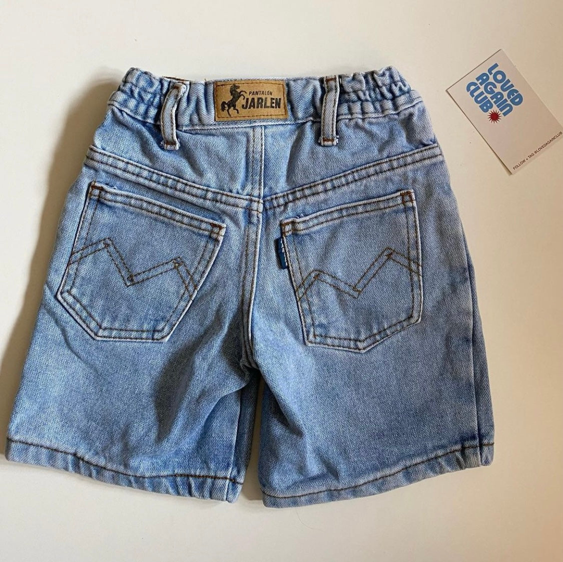 Incredible rare denim vintage high waisted Mickey shorts ✨ 2-3 years