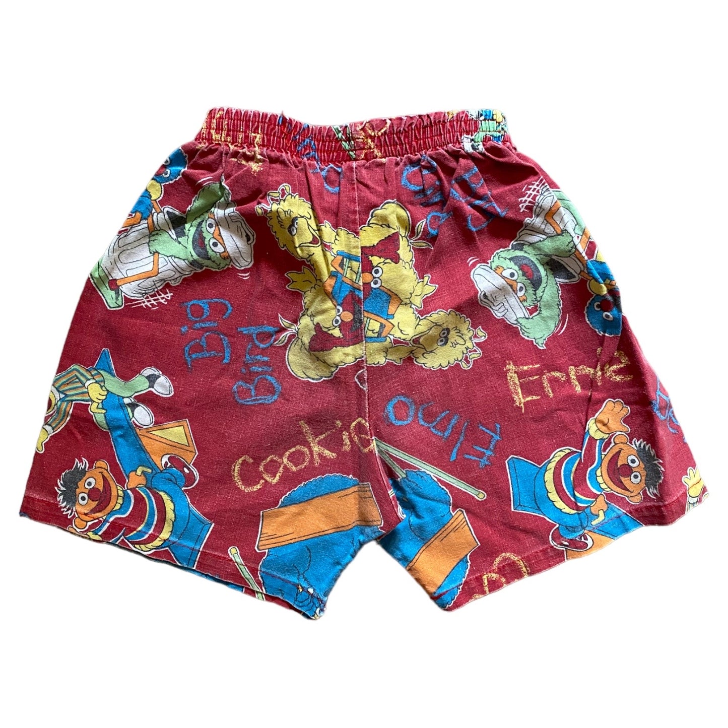 Vintage Sesame Street cotton shorts 2-3 years.