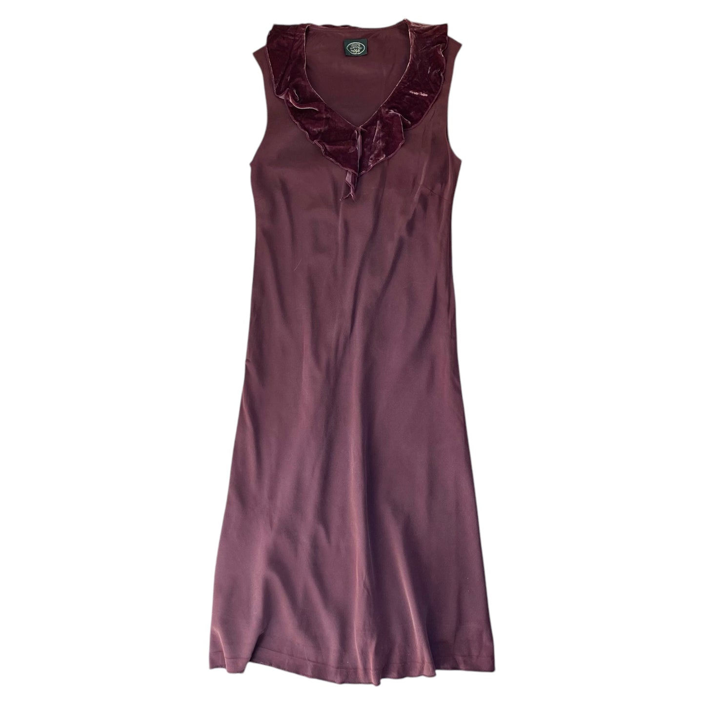 Vintage 90s Laura Ashley purple dress. Size 8-10