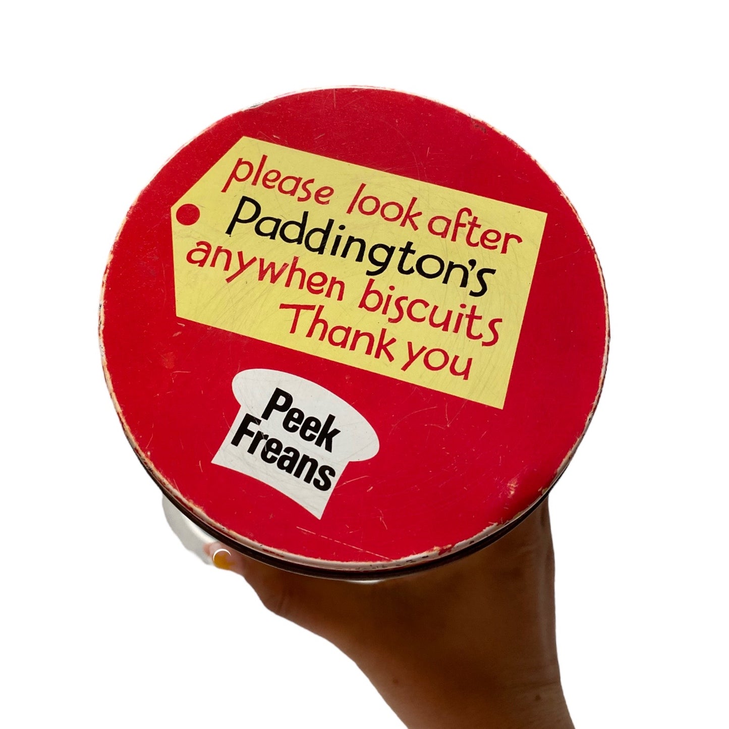 Vintage 1971 Paddington biscuit tin