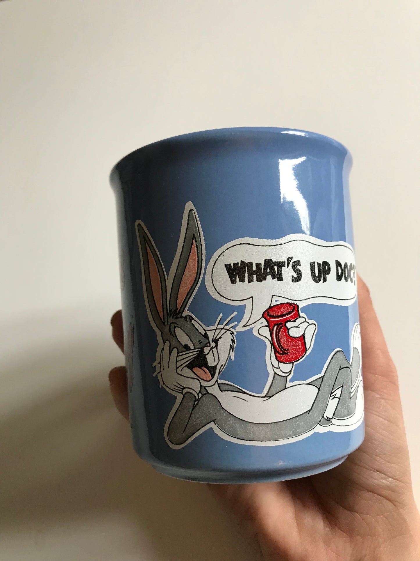 Vintage 1992 bugs bunny ceramic mug