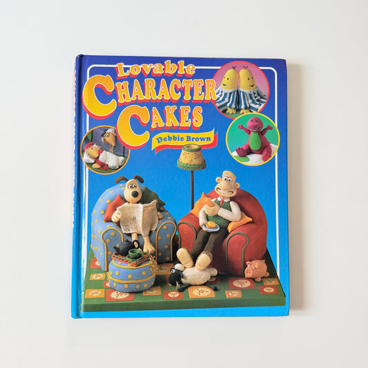 Vintage 1999 character cakes book