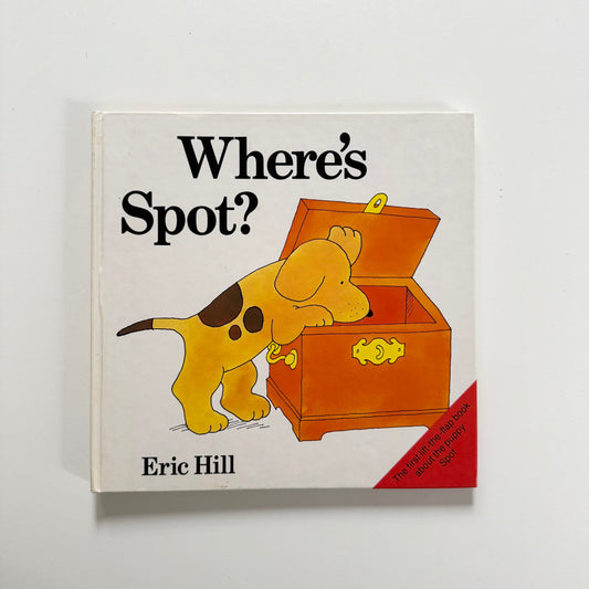 Vintage 1980 spot lift the flap book