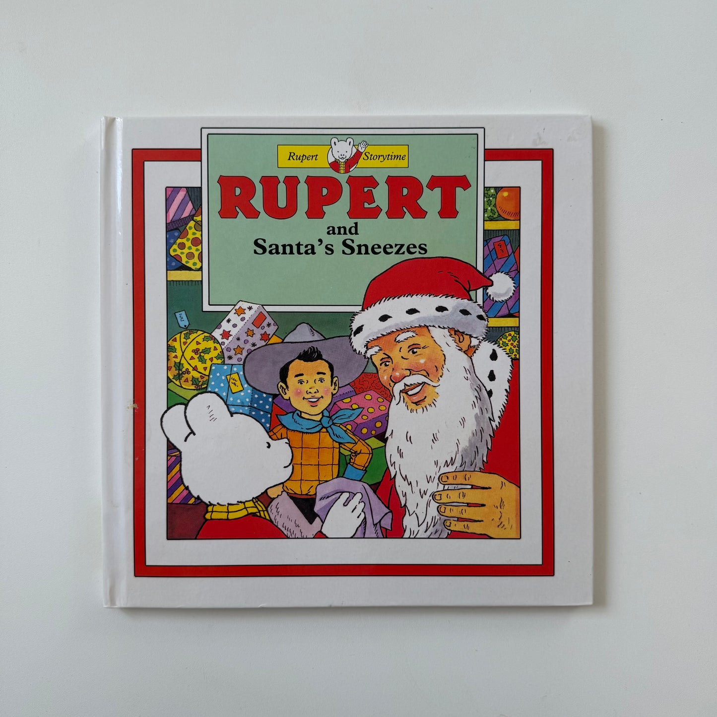 Vintage 1991 Rupert hardback book