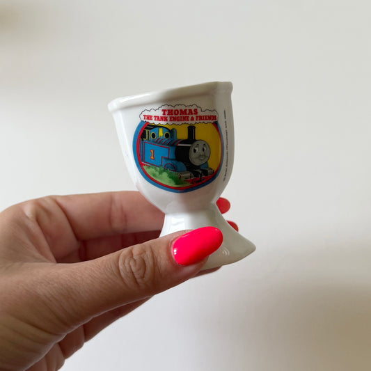 Vintage 1995 Thomas the tank engine ceramic egg cup