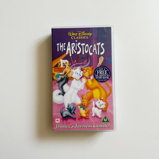 Vintage Disney aristocats vhs tape