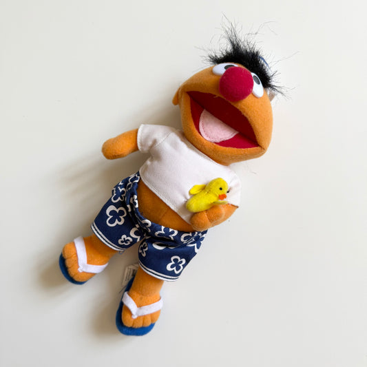 Vintage Sesame Street Ernie soft toy