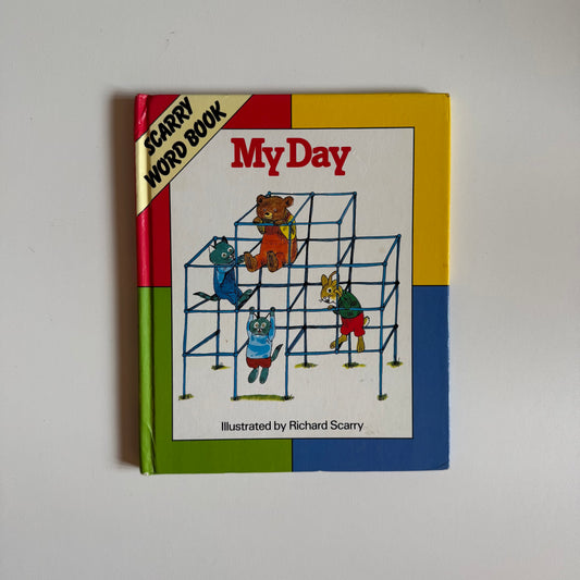 Vintage 1986 Richard scarry book.