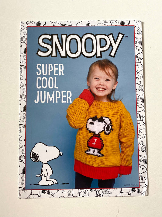 Snoopy knitting pattern