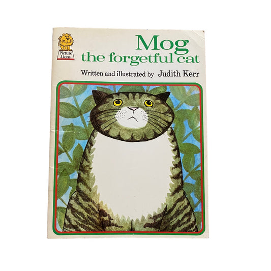 Vintage 1970s mog the forgetful cat paperback book