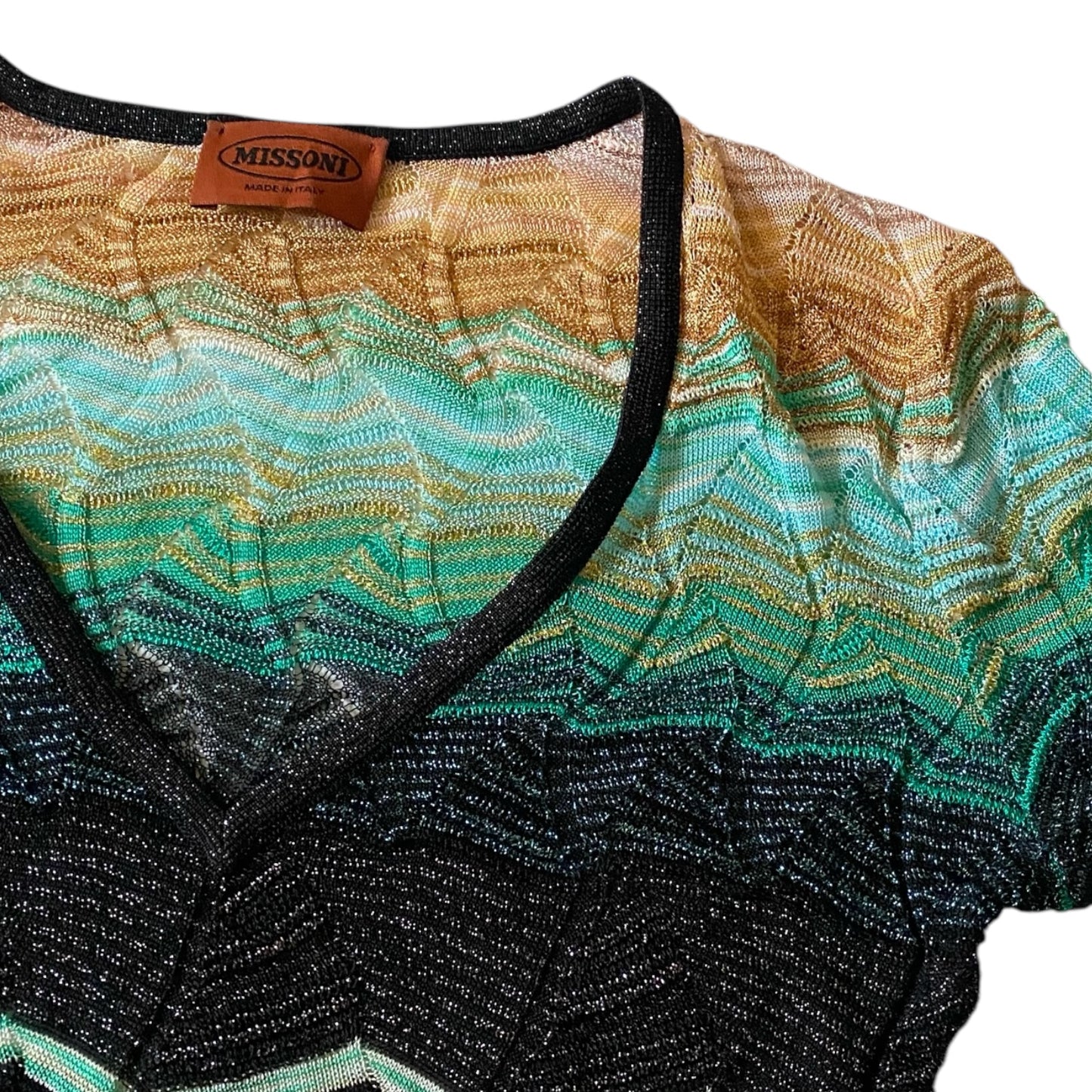 Vintage Missoni tshirt size 38. Size 8 imo.
