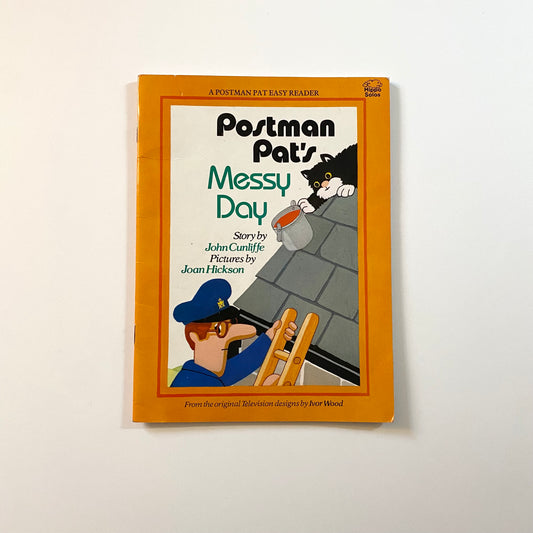 Vintage 1986 postman Pat book