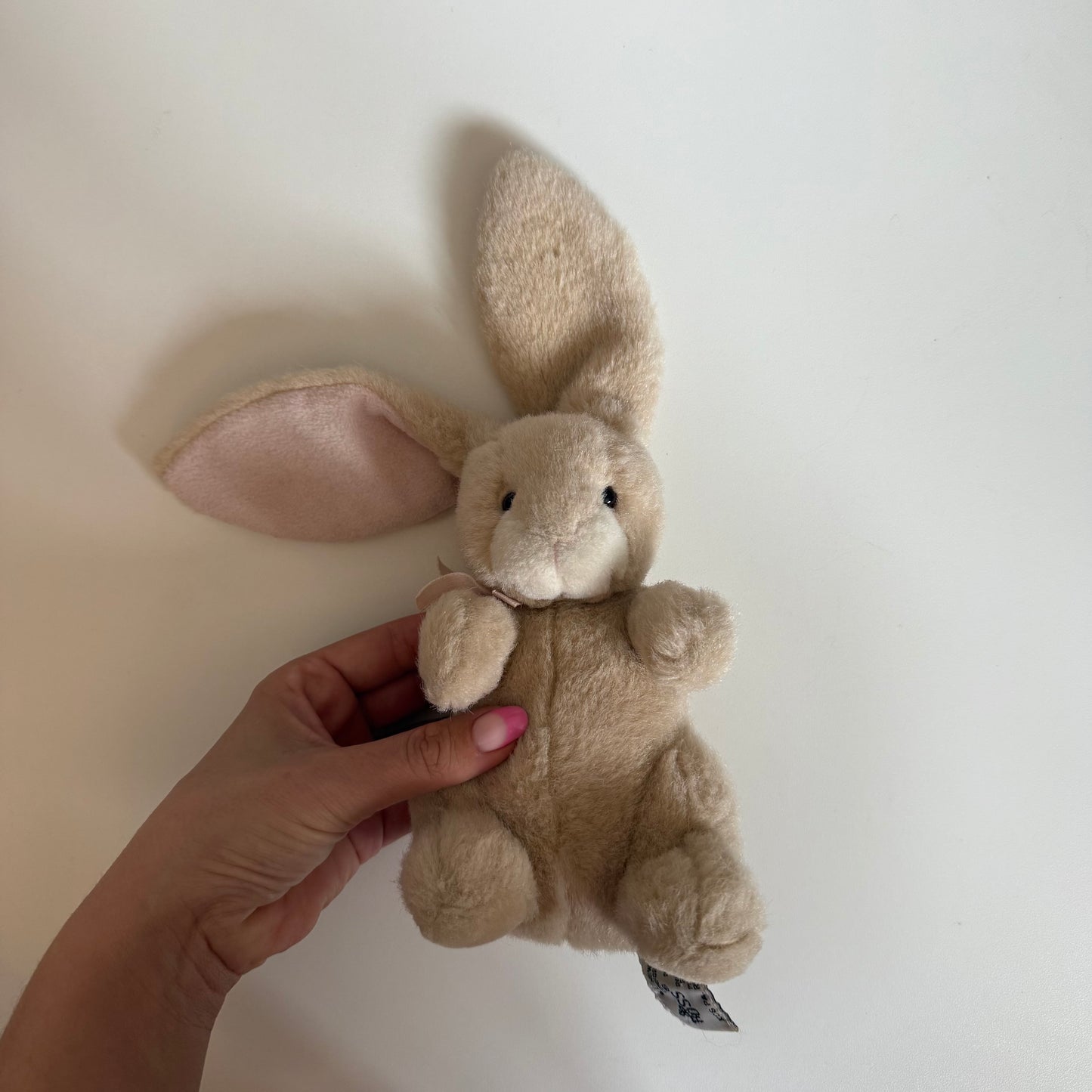Vintage rabbit plush toy.