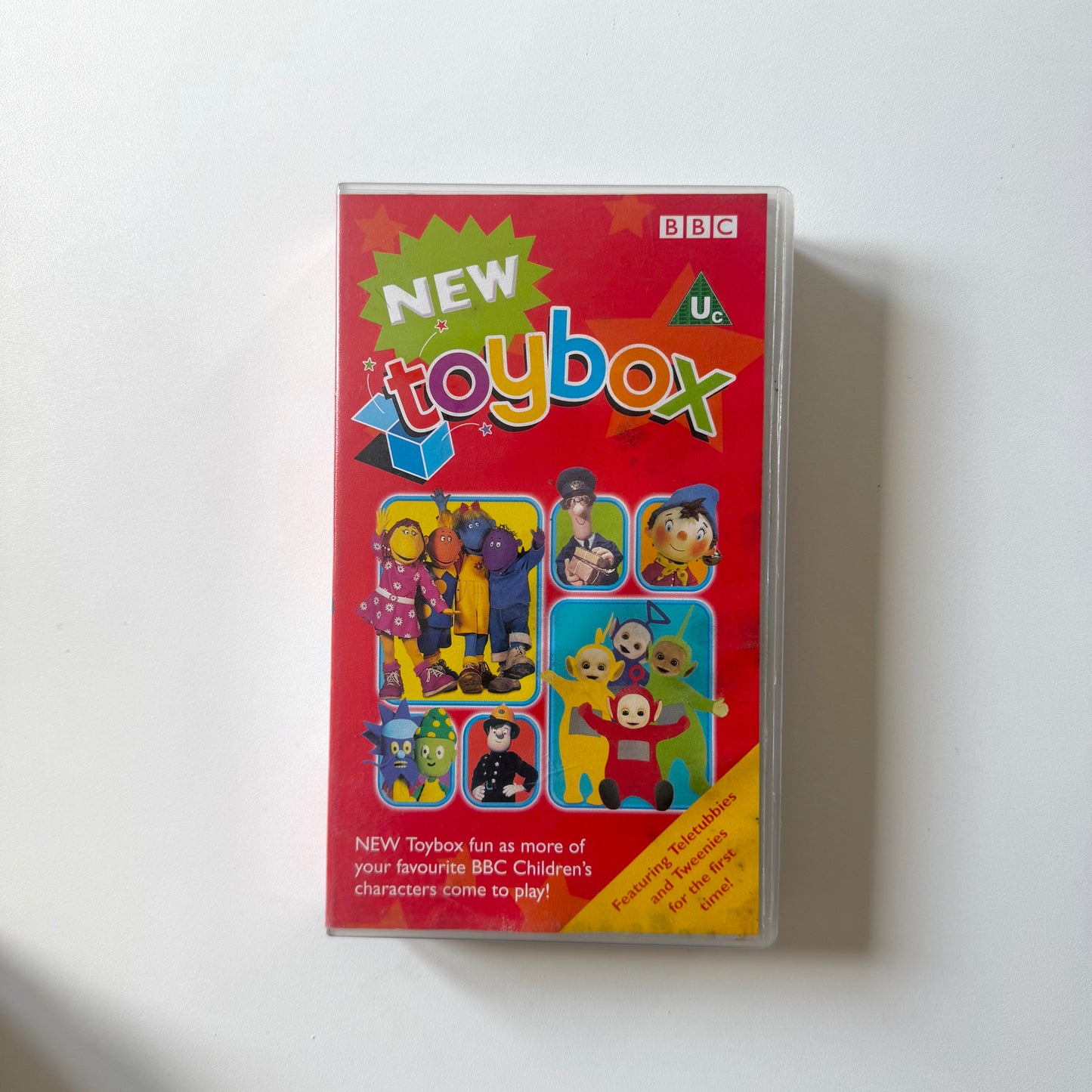 Vintage 2001 toybox vhs tape