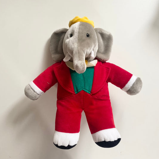 Vintage 1988 rare babar soft toy. Has a mark on the arm. Might need a wash. Medium size
