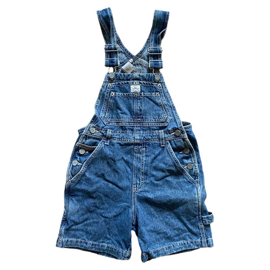 Vintage Calvin Klein shortall dungarees approx age 9-10 years
