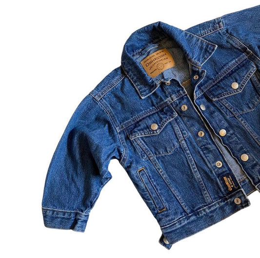 Vintage 80s Oshkosh denim jacket age 3 years