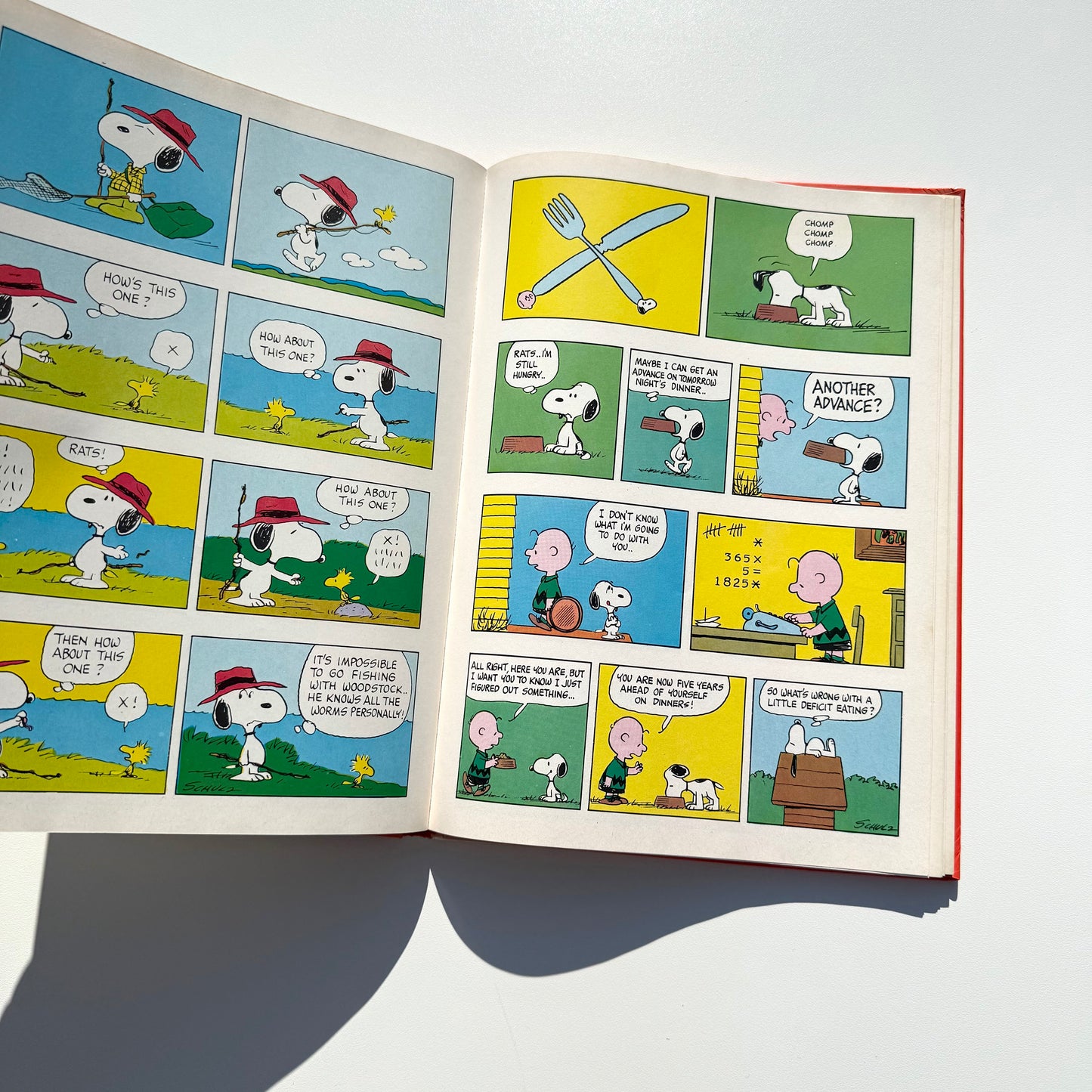 Vintage 1979 a4 snoopy comic book