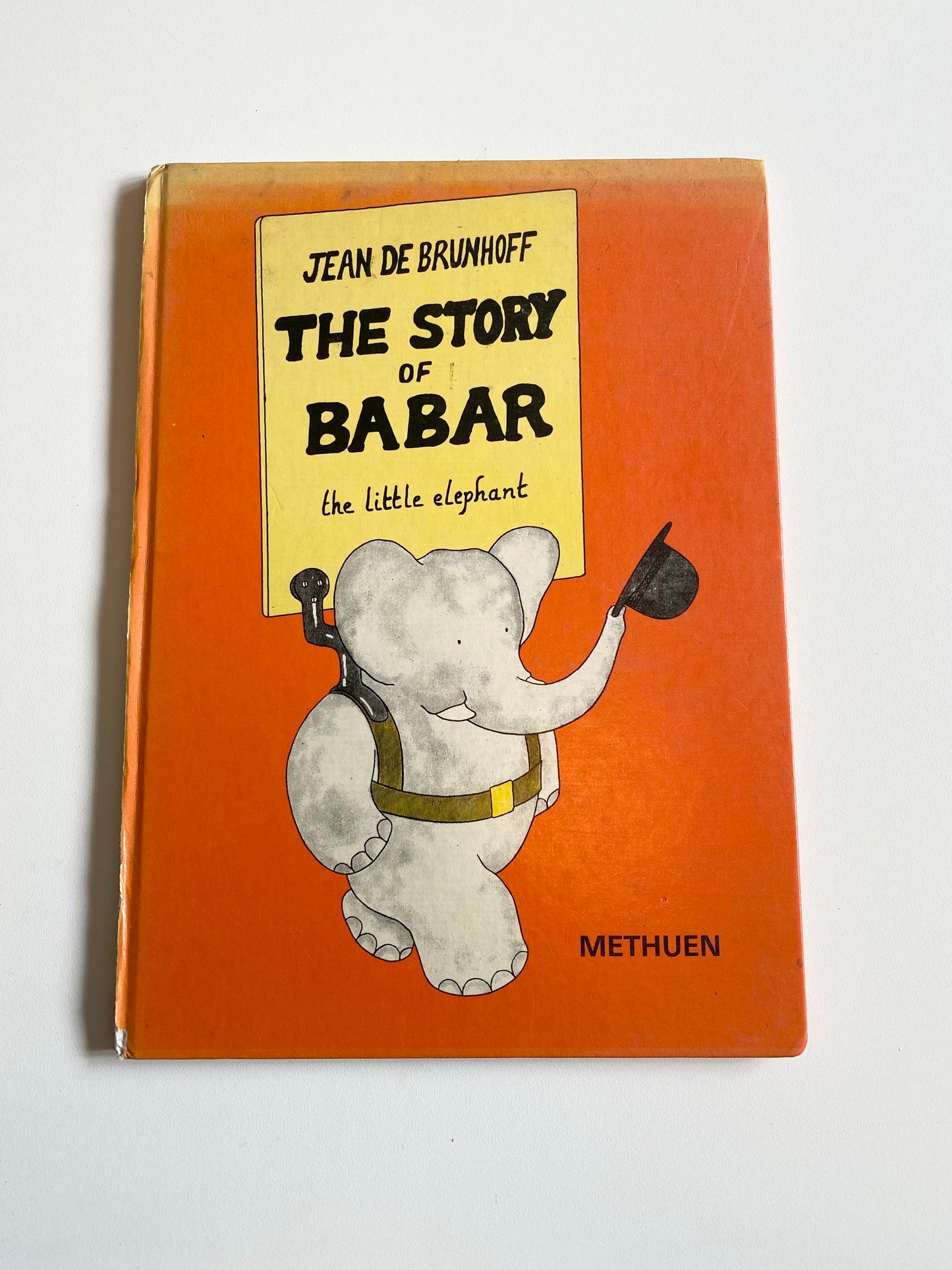 Vintage 1978 a4 babar book