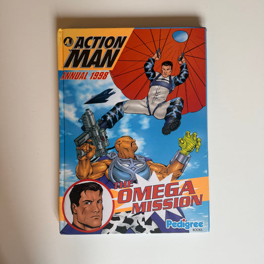 Vintage 1998 action man a4 book