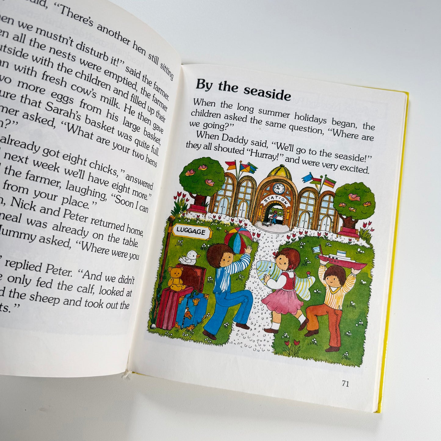 Vintage 1983 a4 preschool storybook