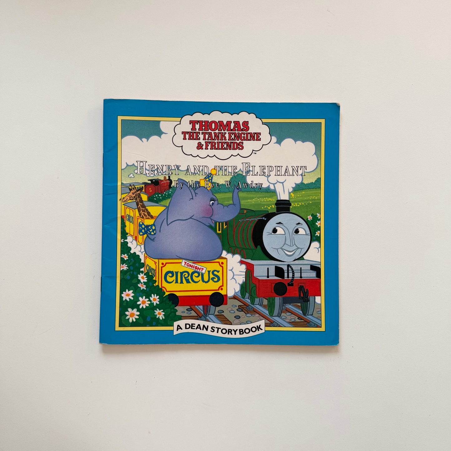 Vintage 1993 Thomas the tank book
