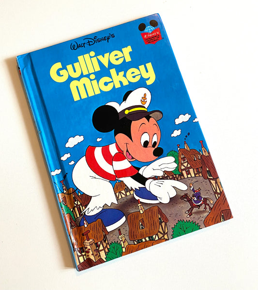 Vintage Gulliver Mickey Mouse book