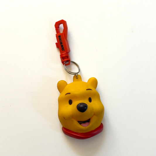 Vintage Winnie the pooh coin purse keyring. Condition as shown.