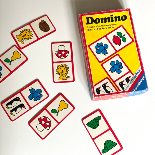 Vintage 1982 dick bruna dominos card game