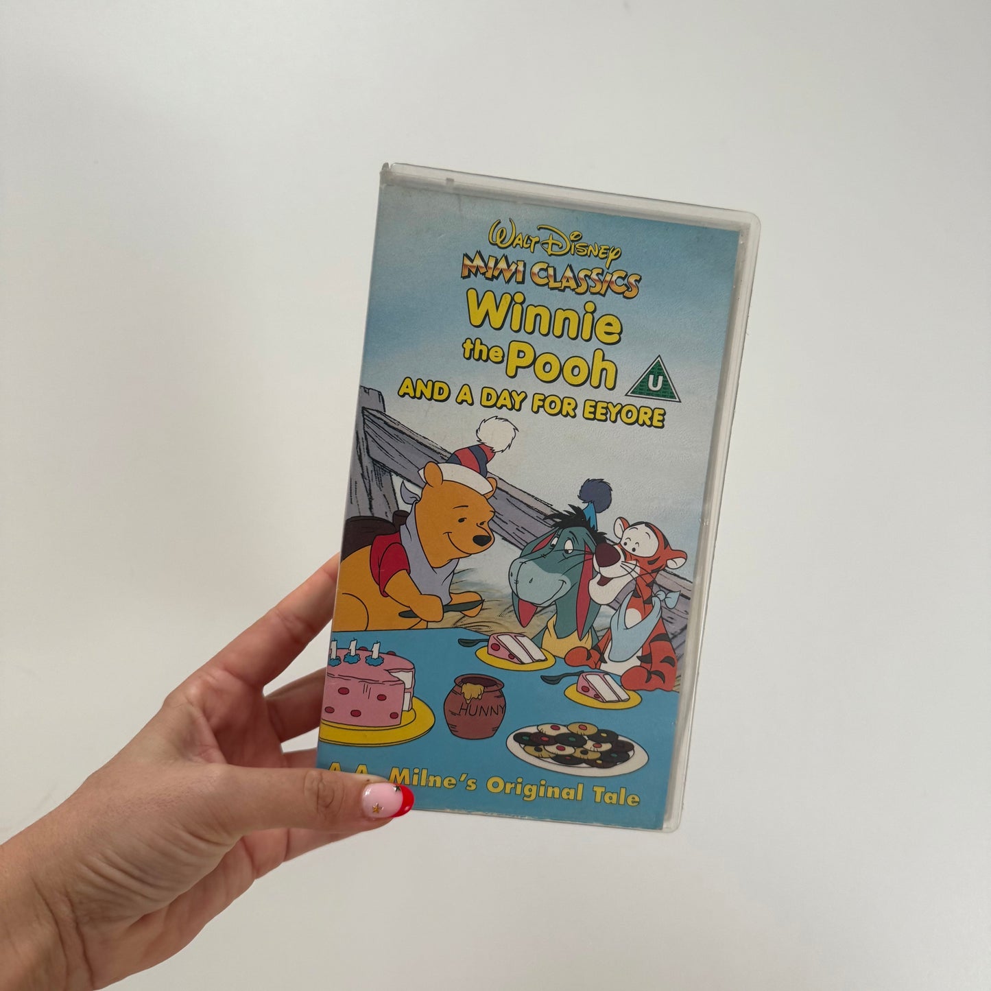 Vintage Winnie the Pooh vhs tape.