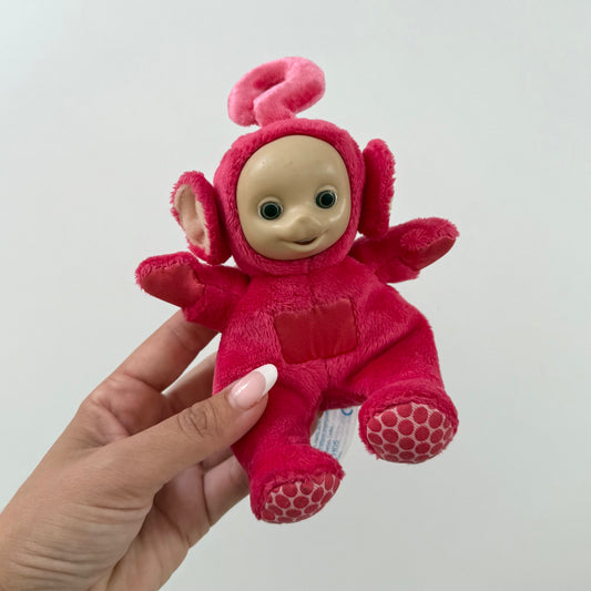 Vintage 1996 Teletubbies po squeaky toddler toy.