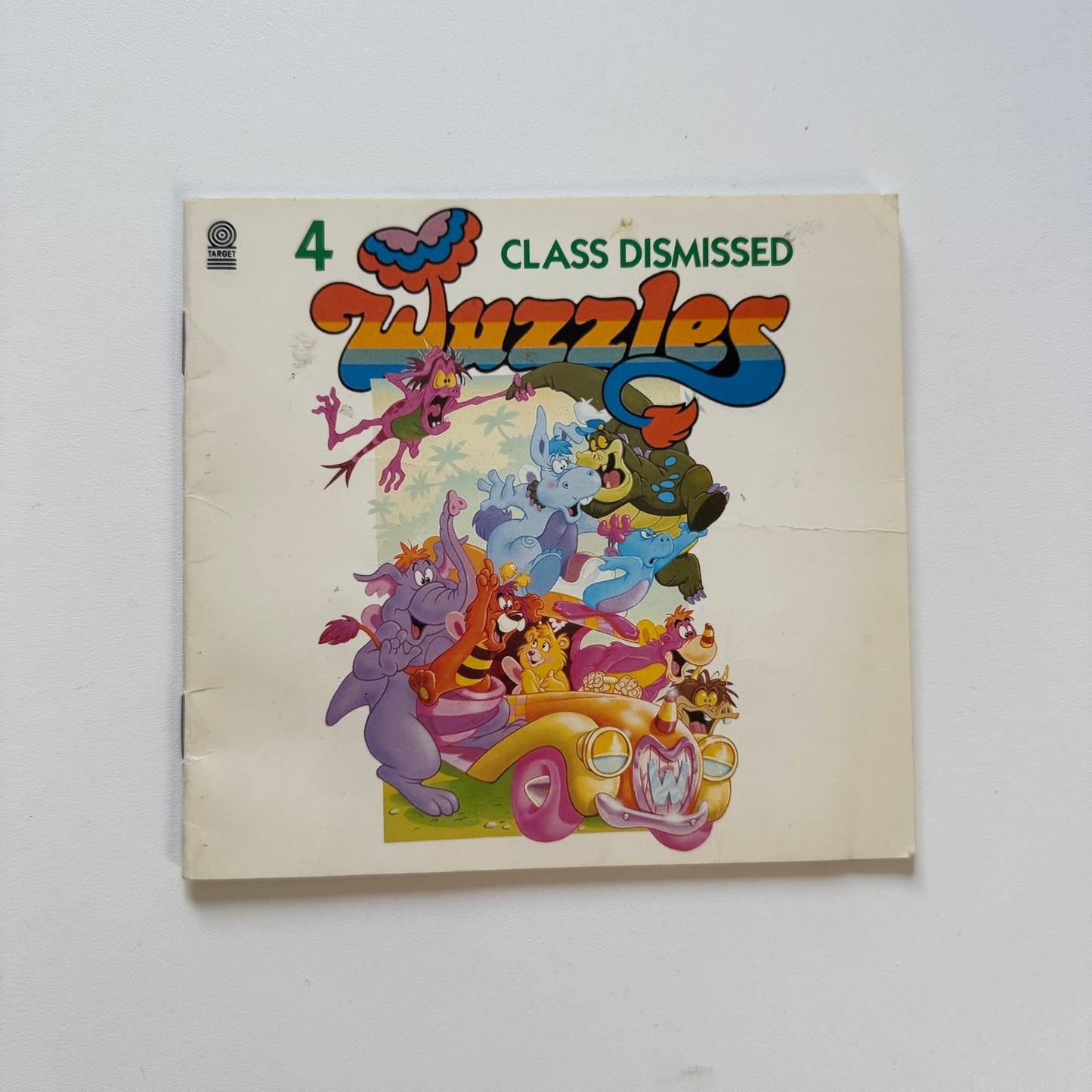 Vintage 1986 wuzzles book