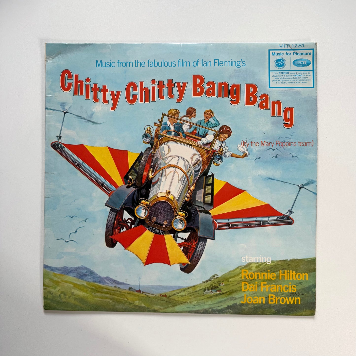 Vintage chitty chitty bang bang vinyl