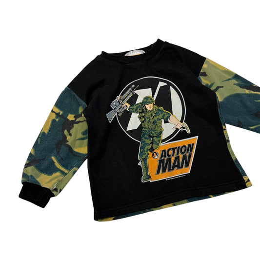 Vintage 1997 action man top. Size 5/6 years