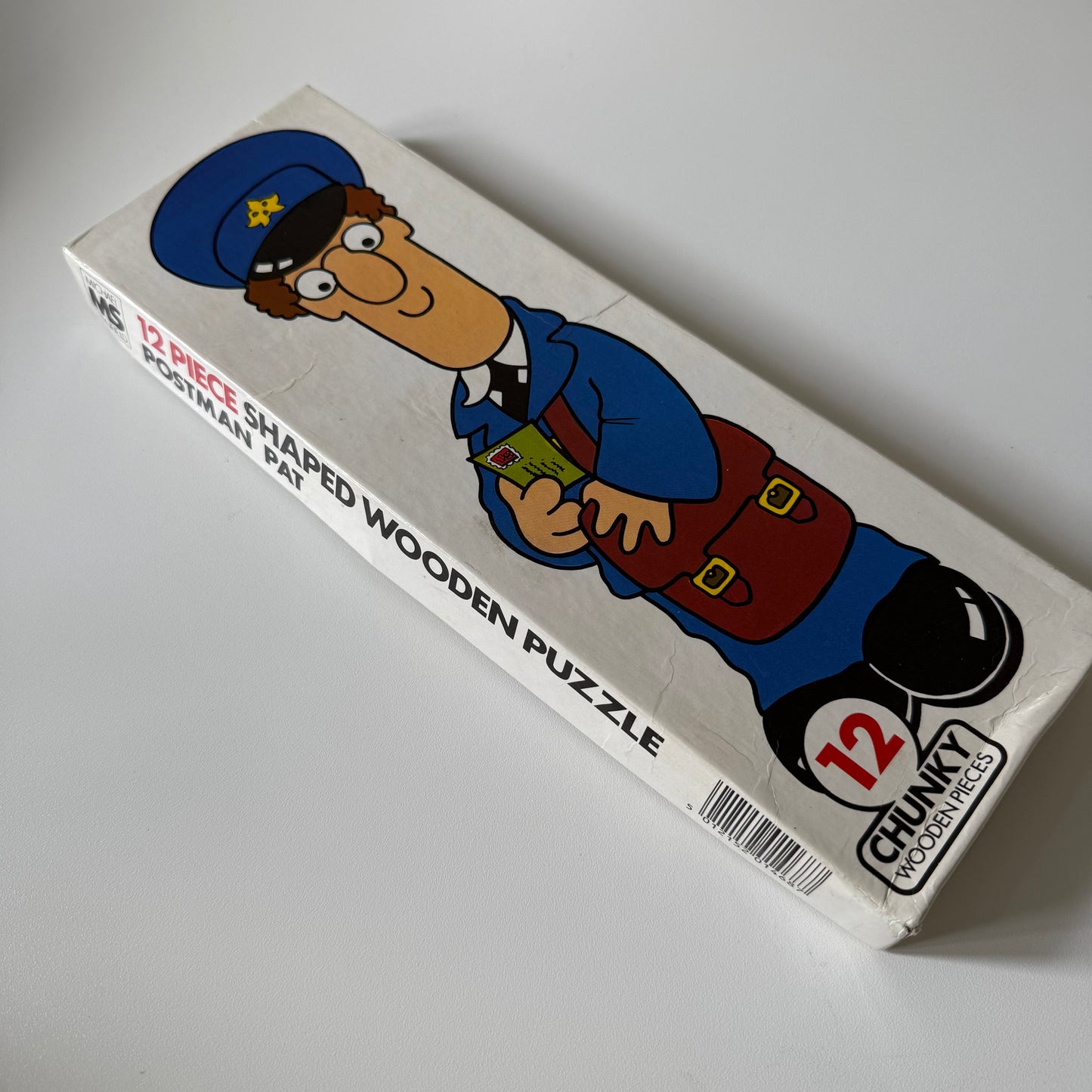 Vintage 1983 postman Pat wooden puzzle