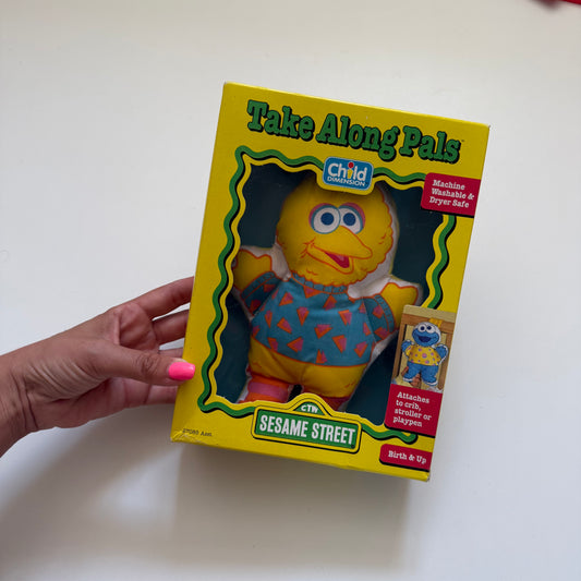 Vintage 1992 Sesame Street ‘take along pals’ toy
