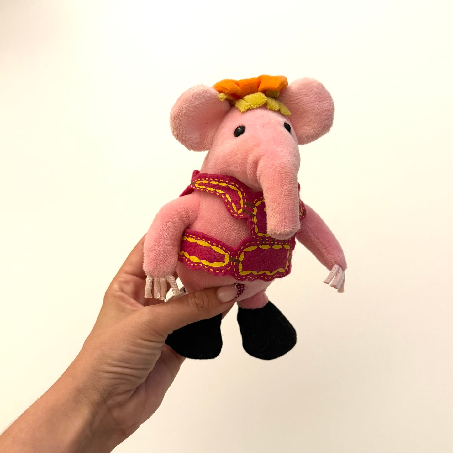 2015 pink soft plush clangers toy