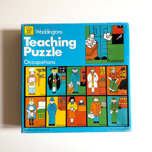 Vintage 1980 Waddingtons teaching puzzle