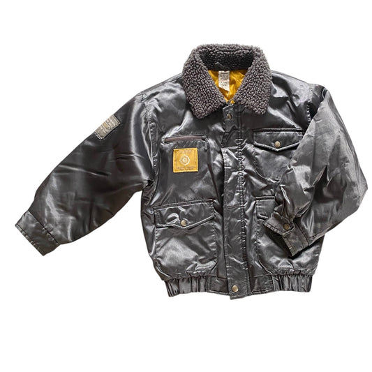 Vintage ladybird satin bomber jacket. Age 6-7 years