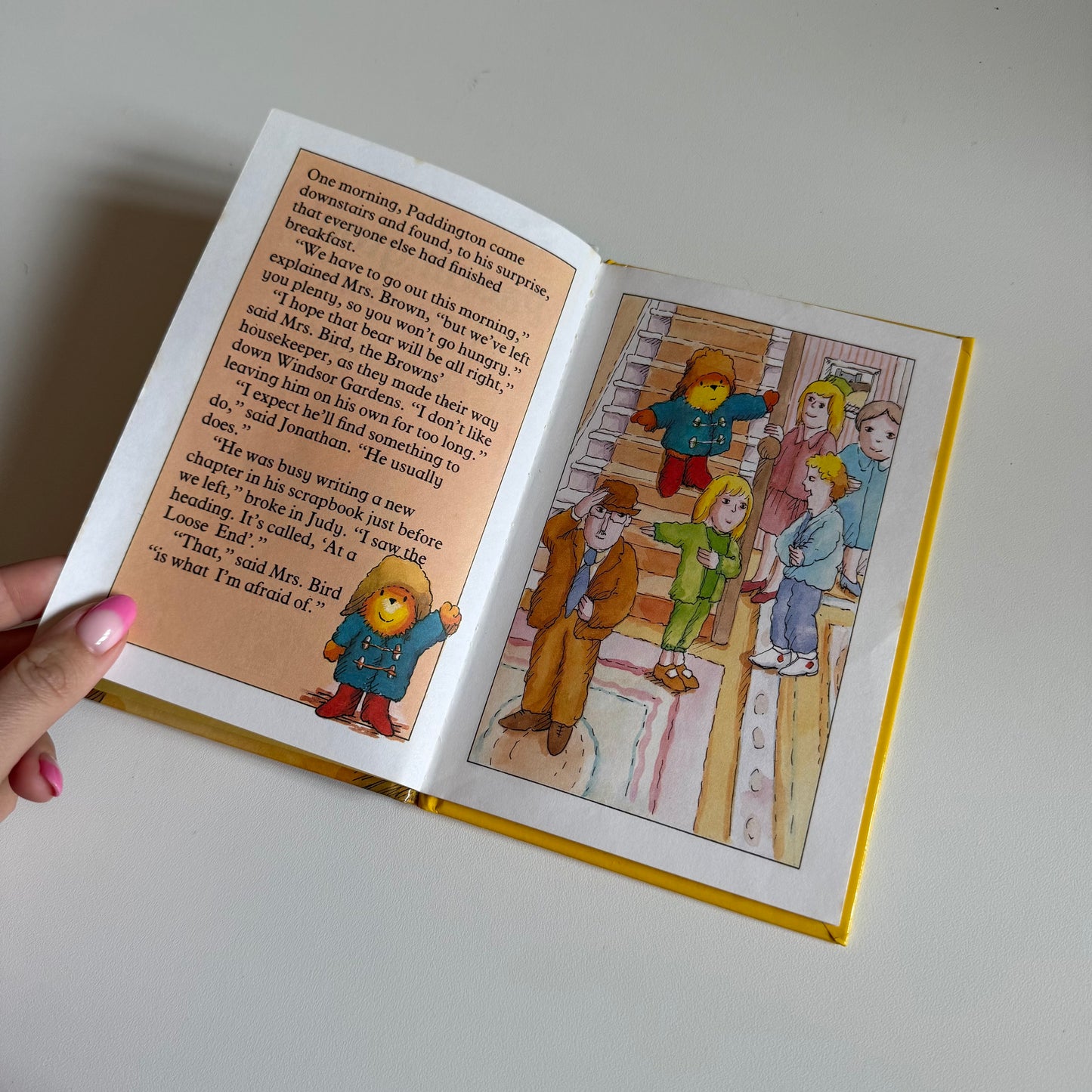 Vintage 1988 Paddington book.