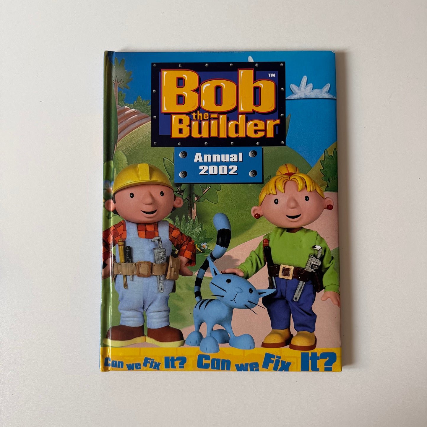 Vintage 2002 Bob the builder annual book