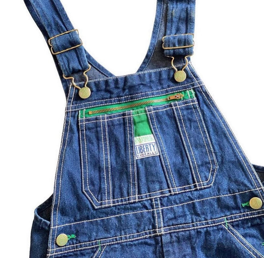 Vintage Liberty 80s dungarees 10 years